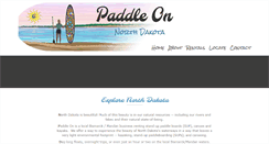 Desktop Screenshot of paddleonnd.com