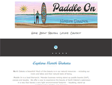 Tablet Screenshot of paddleonnd.com